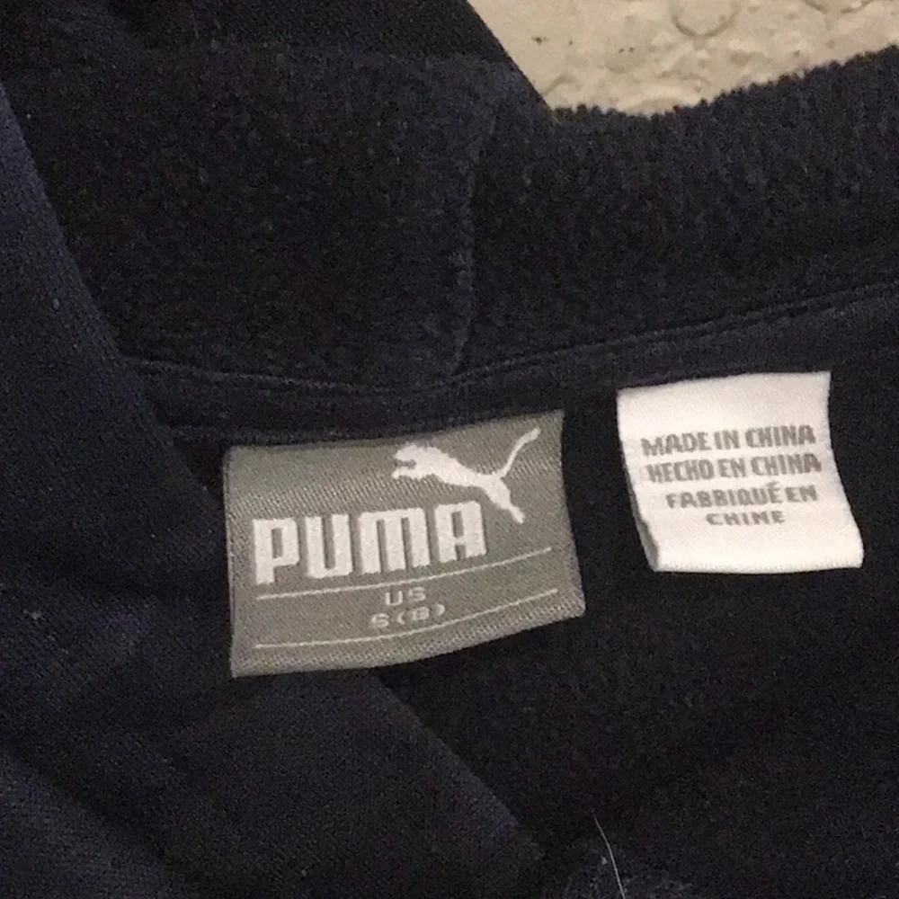 Navy white and red with USA on front Size small (8) puma hoodie